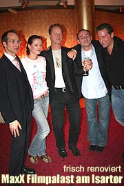 Wiedereröffnung des frisch renovierten MaxX Filmpalast am Isartor sowie Neueröffnung des maxxwell bar restaurant Lounge mit Comedian Tom Gerhard (Foto. Martin Schmitz)